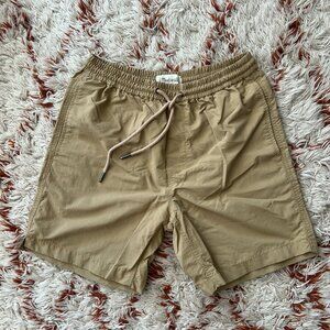 Madewell Everywear Shorts / SM / Autumn Meadow (tan)